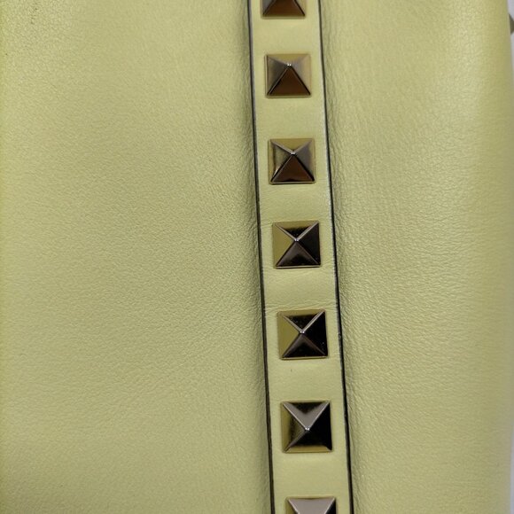 Valentino Garavani Yellow Leather Hand Bag mon750-101325 - Picture 10 of 16